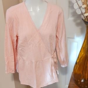 V NECK Blouse Size M 8-10